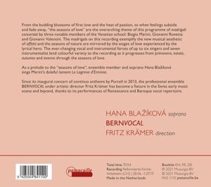 Produktbild: Stagioni d'Amore-Madrigale
