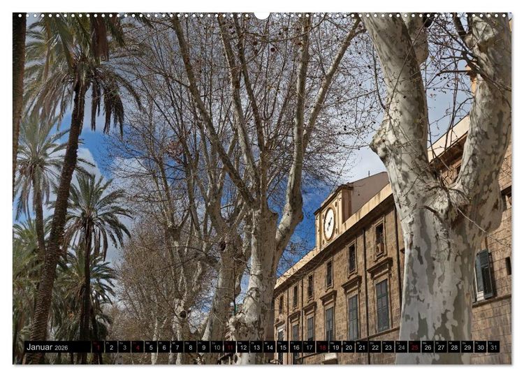 Produktbild: Palermo - Impressionen (hochwertiger Premium Wandkalender 2026 DIN A2 quer), Kunstdruck in Hochglanz