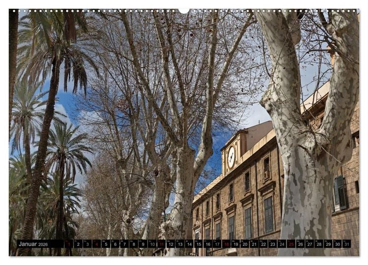 Produktbild: Palermo - Impressionen (Wandkalender 2026 DIN A2 quer), CALVENDO Monatskalender