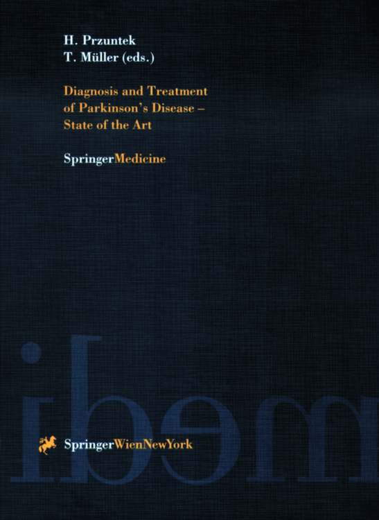 Produktbild: Diagnosis and Treatment of Parkinson's Disease - State of the Art