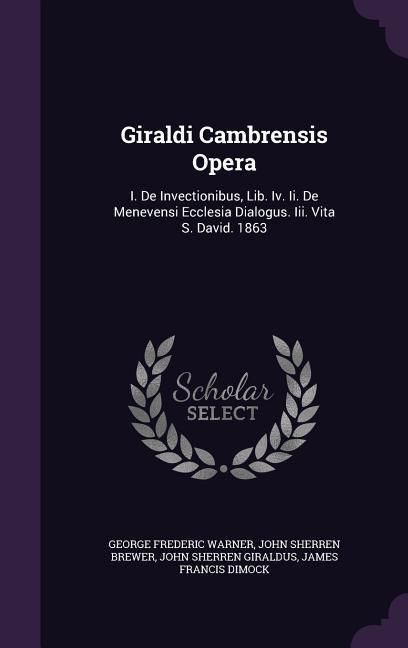 Produktbild: Giraldi Cambrensis Opera