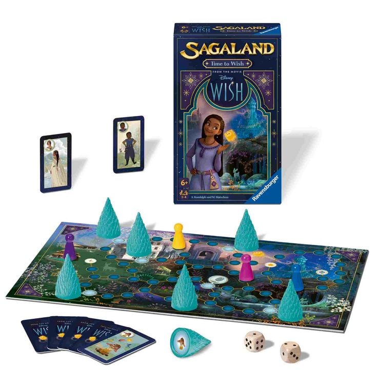 Produktbild: Disney Wish: Sagaland - Reisespiel ab 6 Jahre