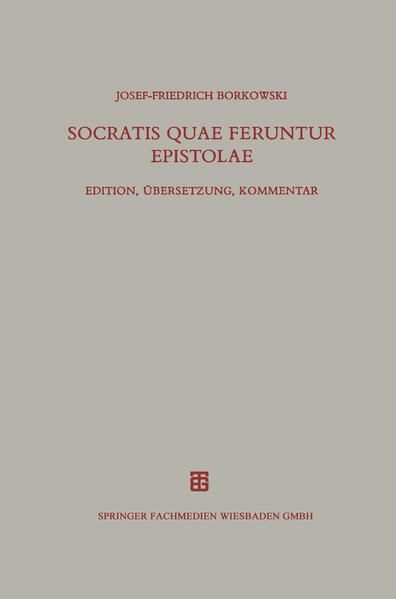 Produktbild: Socratis quae feruntur epistolae