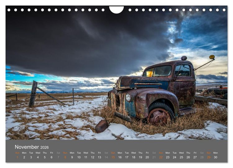 Produktbild: Rustography (Wall Calendar 2026 DIN A4 landscape), CALVENDO 12 Month Wall Calendar