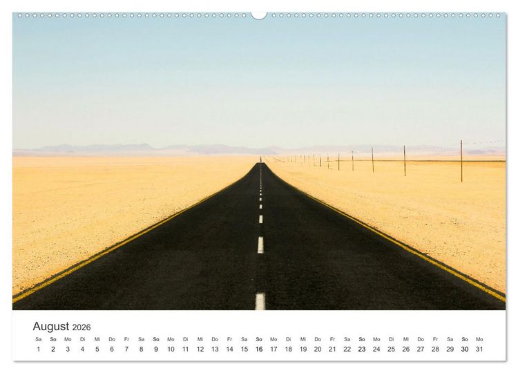 Produktbild: Weisheit - Der Weg ist das Ziel (Wandkalender 2026 DIN A2 quer), CALVENDO Monatskalender