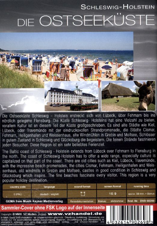 Produktbild: Insider - Deutschland: Die Ostseek&uuml;ste/Schleswig-Holstein
