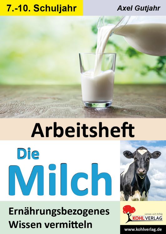 Produktbild: Arbeitsheft Die Milch