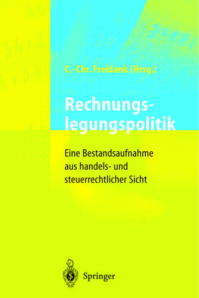 Produktbild: Rechnungslegungspolitik