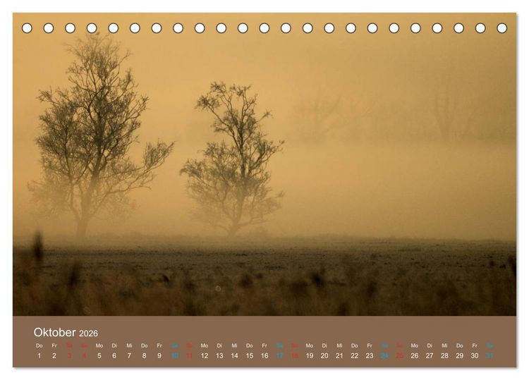 Produktbild: Fasziantion Natur (Tischkalender 2026 DIN A5 quer), CALVENDO Monatskalender