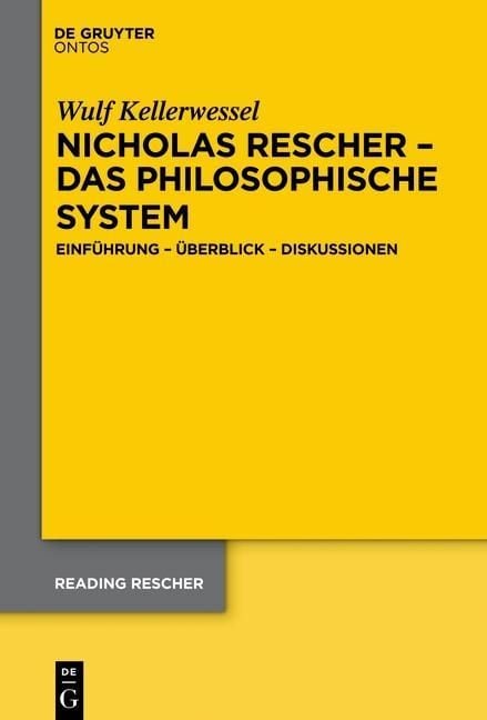Produktbild: Nicholas Rescher - das philosophische System