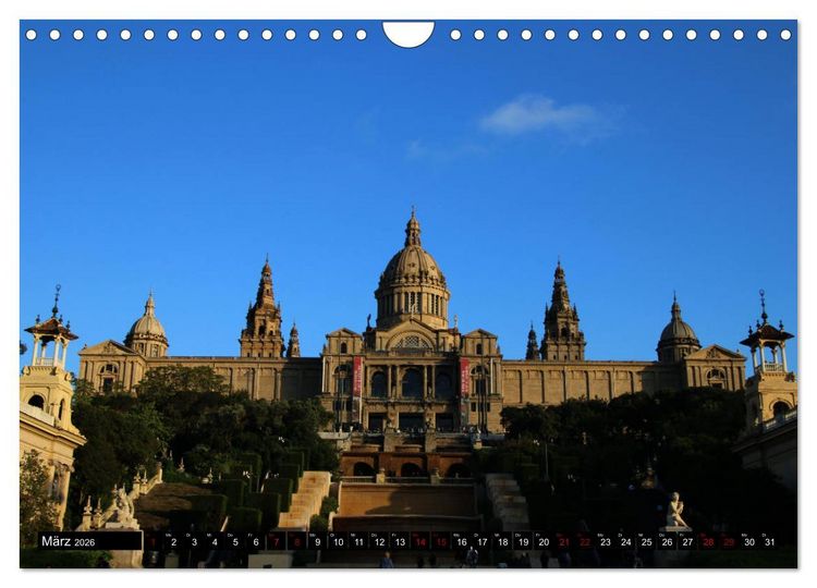 Produktbild: Barcelona - Stadt des Modernisme (Wandkalender 2026 DIN A4 quer), CALVENDO Monatskalender