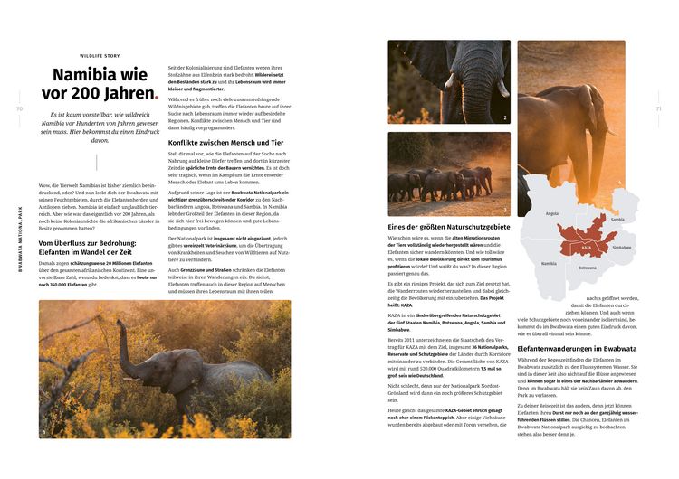 Produktbild: WILDFUL STORIES Wildlife Reisef&uuml;hrer Namibia mit Etosha Nationalpark