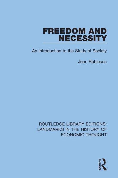 Produktbild: Freedom and Necessity