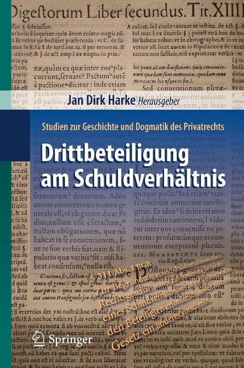 Produktbild: Drittbeteiligung am Schuldverh&auml;ltnis