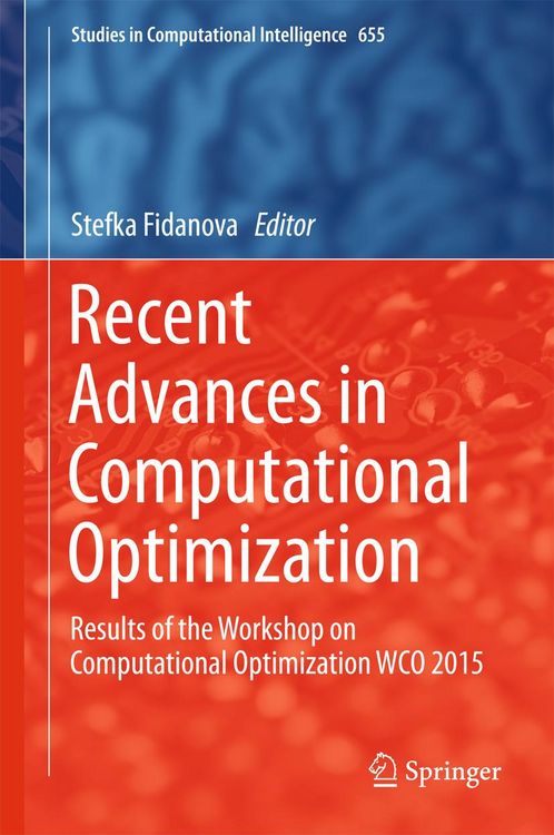 Produktbild: Recent Advances in Computational Optimization