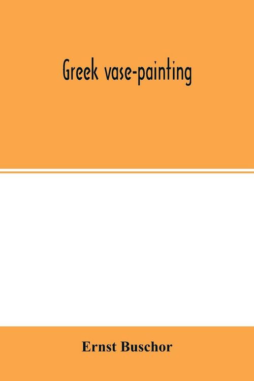 Produktbild: Greek vase-painting