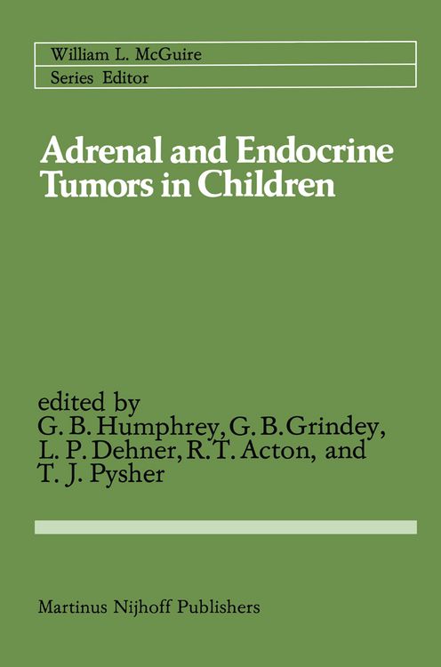 Produktbild: Adrenal and Endocrine Tumors in Children