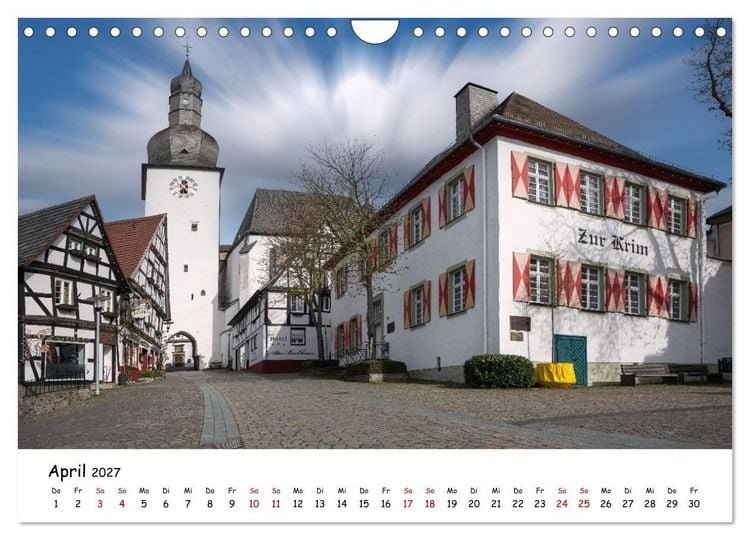 Produktbild: Heimat Entdecken: Sauerland (Wandkalender 2027 DIN A4 quer), CALVENDO Monatskalender