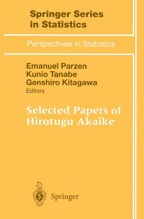 Produktbild: Selected Papers of Hirotugu Akaike