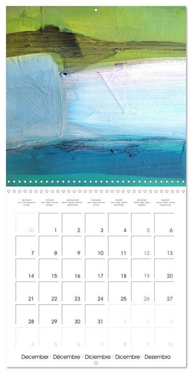 Produktbild: Finding silence in colours (Wall Calendar 2026 12 &times; 12 Inch) CALVENDO 12 Month Wall Calendar