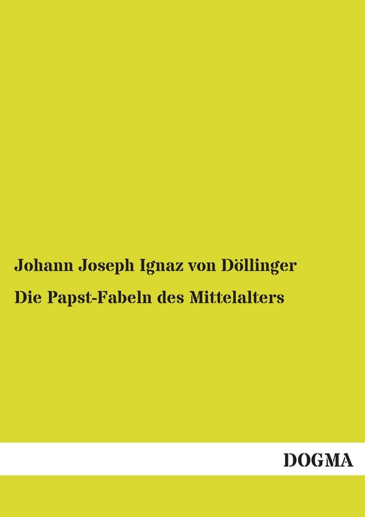 Produktbild: Die Papst-Fabeln des Mittelalters