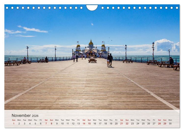 Produktbild: Eastbourne 2026 (Wall Calendar 2026 DIN A4 landscape), CALVENDO 12 Month Wall Calendar