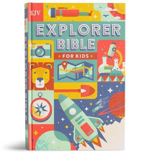 Produktbild: KJV Explorer Bible for Kids, Hardcover
