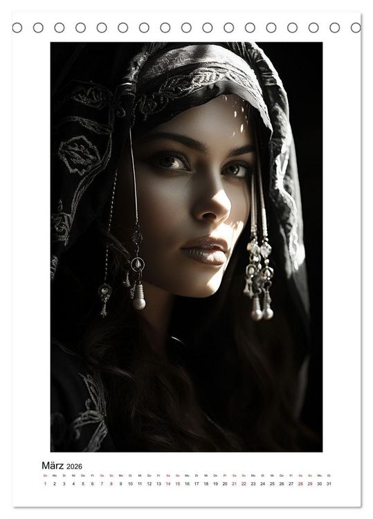 Produktbild: Woman of the World (Tischkalender 2026 DIN A5 hoch), CALVENDO Monatskalender