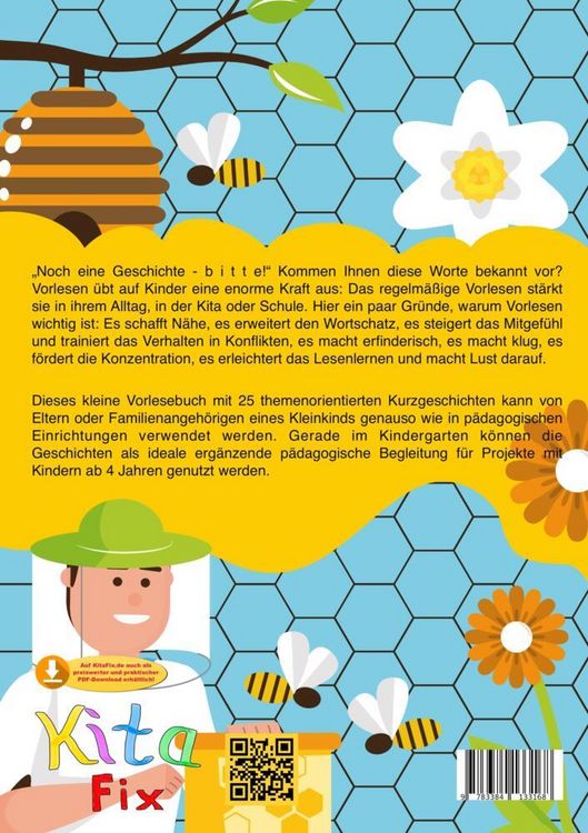Produktbild: KitaFix-Kurzgeschichten Das Leben der Honigbiene