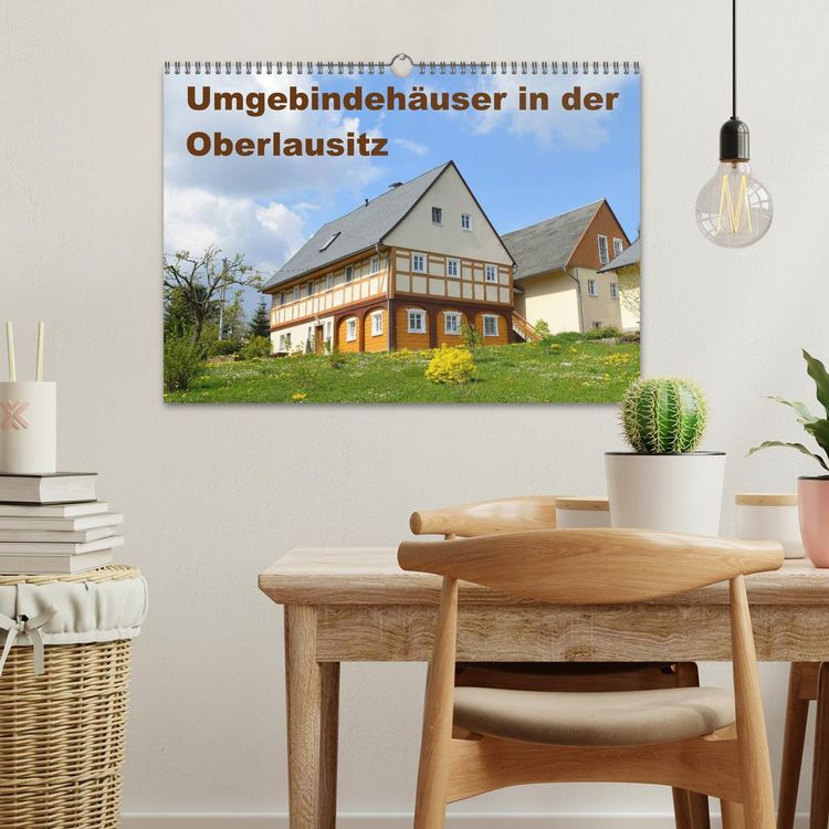 Produktbild: Umgebindeh&auml;user in der Oberlausitz (Wandkalender 2026 DIN A3 quer), CALVENDO Monatskalender