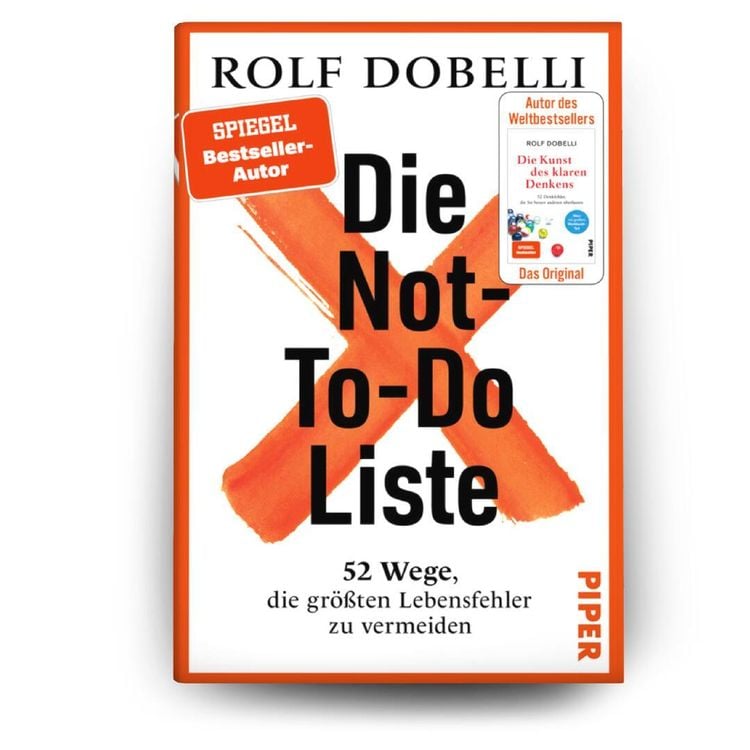 Produktbild: Die Not-To-Do-Liste