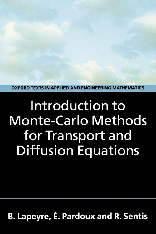 Produktbild: Introduction to Monte-Carlo Methods for Transport and Diffusion Equations