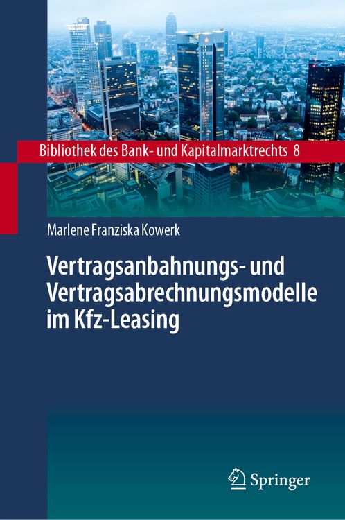 Produktbild: Vertragsanbahnungs- und Vertragsabrechnungsmodelle im Kfz-Leasing