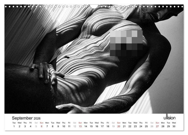 Produktbild: Male Nude Art (Wall Calendar 2026 DIN A3 landscape), CALVENDO 12 Month Wall Calendar