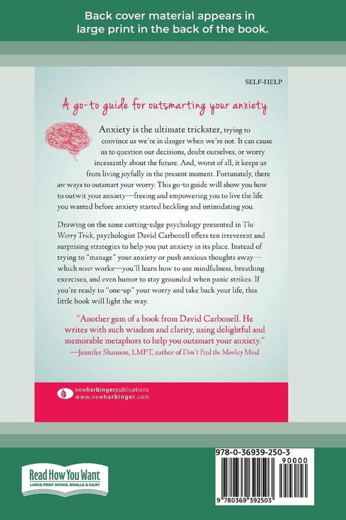 Produktbild: Outsmart Your Anxious Brain