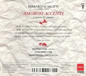 Produktbild: Amorosi Accenti - Kammerkantaten