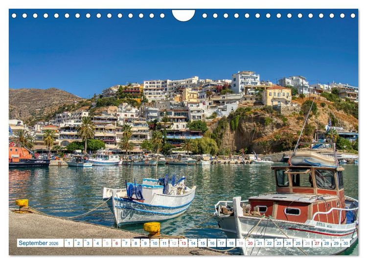 Produktbild: Kreta, der sch&ouml;ne S&uuml;den (Wandkalender 2026 DIN A4 quer), CALVENDO Monatskalender