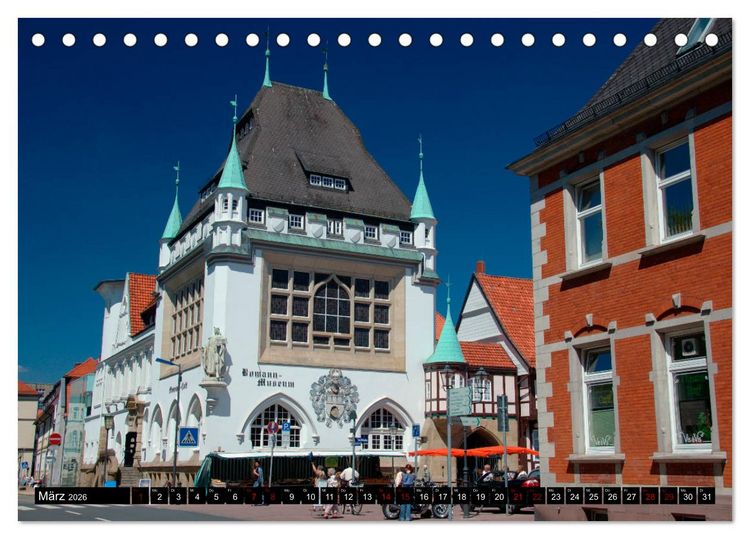 Produktbild: Celler Ansichten (Tischkalender 2026 DIN A5 quer), CALVENDO Monatskalender