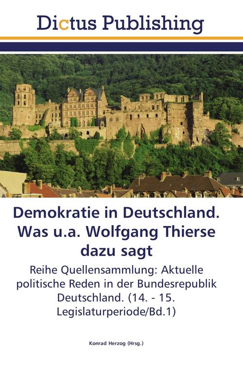 Produktbild: Demokratie in Deutschland. Was u.a. Wolfgang Thierse dazu sagt
