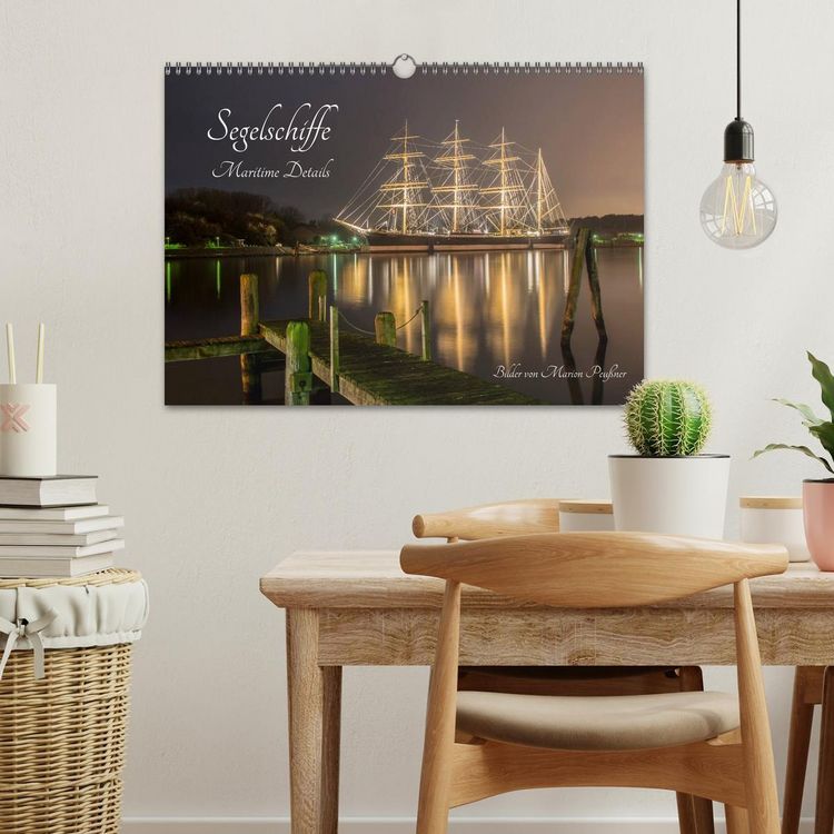 Produktbild: Segelschiffe - Maritime Details (Wandkalender 2026 DIN A3 quer), CALVENDO Monatskalender