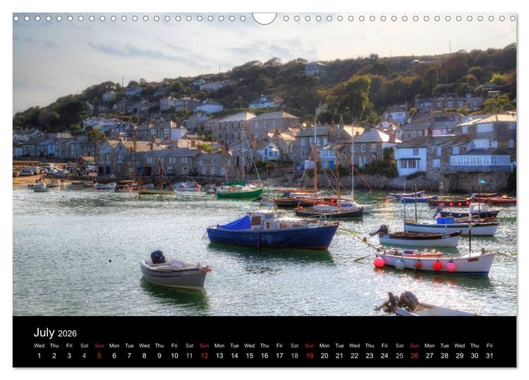 Produktbild: Cornwall (Wall Calendar 2026 DIN A3 landscape), CALVENDO 12 Month Wall Calendar