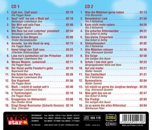 Produktbild: 32 freche Lieder aus der Lederhos'n