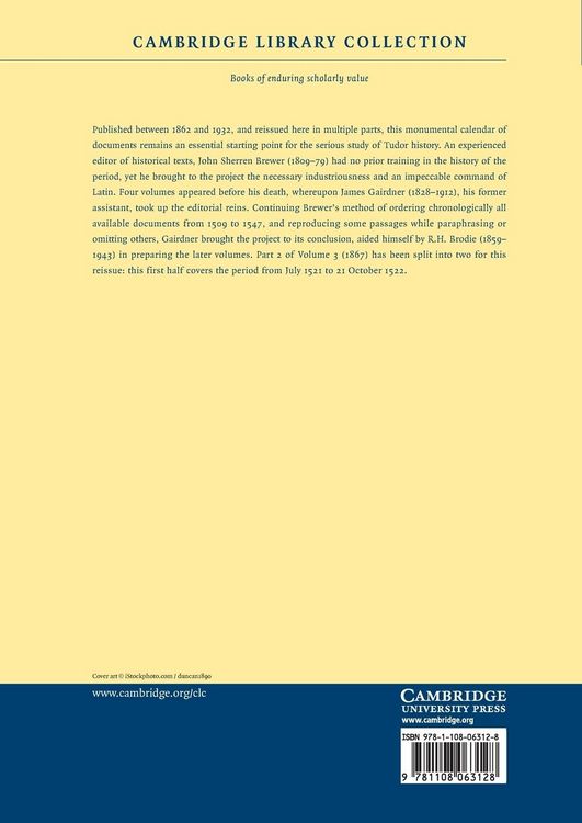 Produktbild: Letters and Papers, Foreign and Domestic, of the Reign of Henry VIII - Volume 3