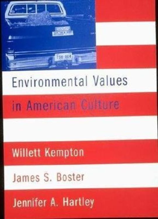 Produktbild: Environmental Values in American Culture