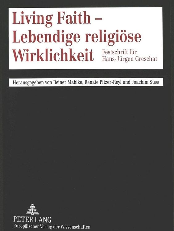 Produktbild: Living Faith - Lebendige religi&ouml;se Wirklichkeit
