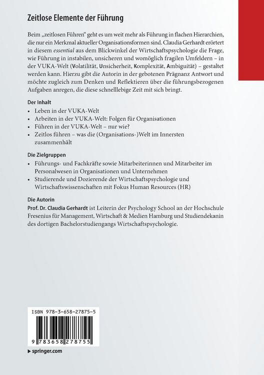 Produktbild: Zeitlose Elemente der Führung