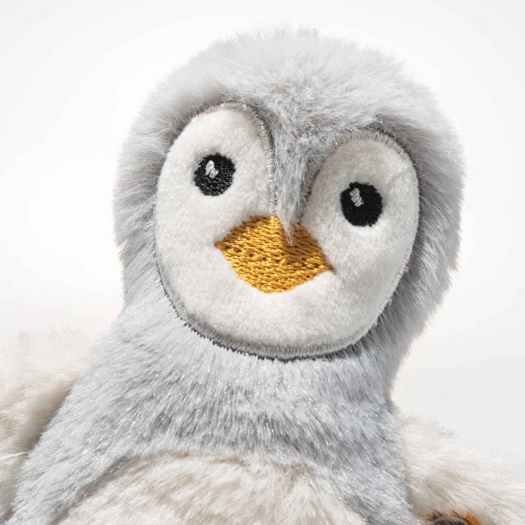 Produktbild: Steiff 242830 - Lio Pinguin Greifling mit Rassel, Pl&uuml;sch, 11 cm