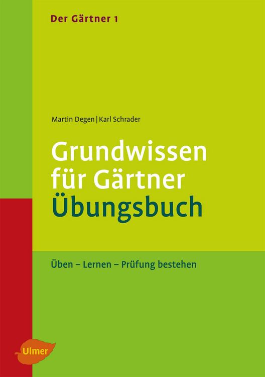 Produktbild: Der G&auml;rtner 1. Grundwissen f&uuml;r G&auml;rtner. &Uuml;bungsbuch