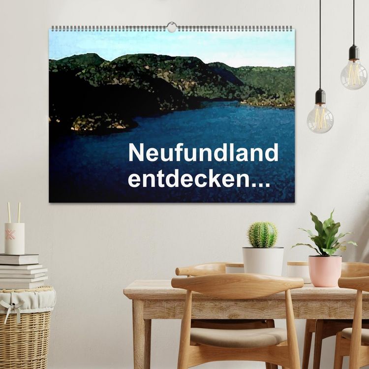 Produktbild: Neufundland entdecken (Wandkalender 2026 DIN A2 quer), CALVENDO Monatskalender