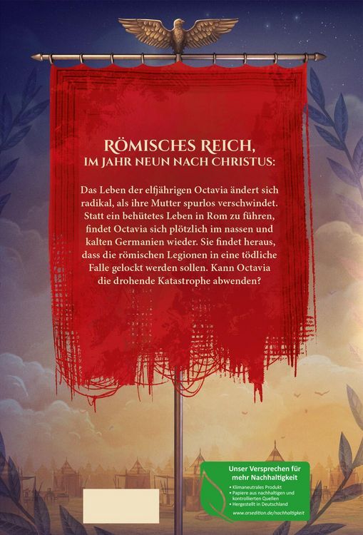 Produktbild: Octavia, Tochter Roms &ndash; Gefahr in Germanien (Octavia, Tochter Roms 1)